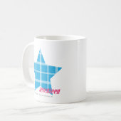 Mug Aqua 3 de plaid (Devant gauche)