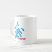 Mug Aqua 3 de zèbre (Devant gauche)