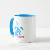 Mug Aqua 3 de zèbre (Devant gauche)