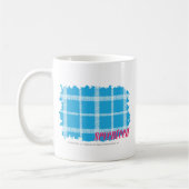 Mug Aqua 4 de plaid (Gauche)