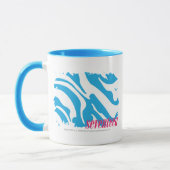 Mug Aqua 4 de zèbre (Gauche)