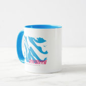 Mug Aqua 4 de zèbre (Devant gauche)
