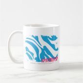 Mug Aqua 4 de zèbre (Gauche)