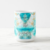 Mug Aqua bleu doré (Centre)