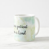 Mug Aqua Bliss Feuille Aquarelle Amour est (Devant droit)