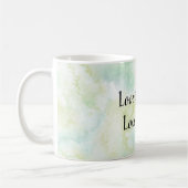 Mug Aqua Bliss Feuille Aquarelle Amour est (Gauche)