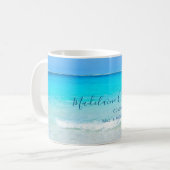 Mug Aqua Blue Ocean Sky Custom (Devant gauche)