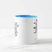 Mug Aqua de graffiti (Centre)