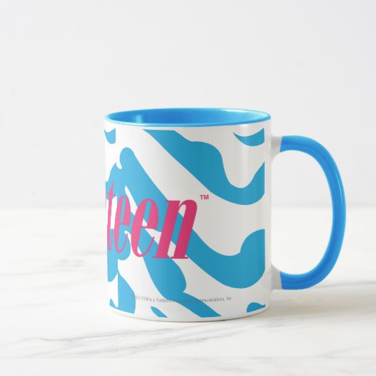 Mug Aqua de zèbre (Droite)