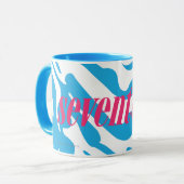Mug Aqua de zèbre (Devant gauche)