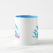 Mug Aqua de zèbre (Centre)