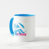 Mug Aqua de zèbre (Devant gauche)
