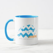 Mug Aqua de zigzag (Gauche)