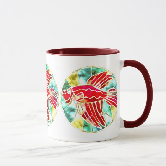 Mug Aqua Elegance Betta Fish (Droite)
