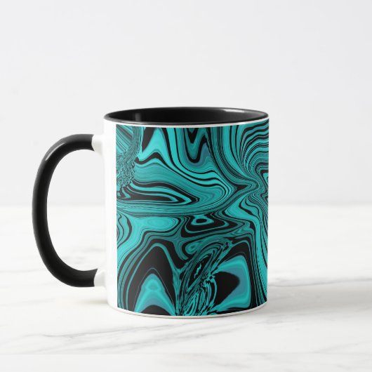 Mug Aqua Glass Retro (Gauche)