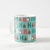 Mug Aqua Ho Ho Ho Armadillo (Devant gauche)