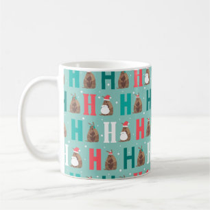 Mug Aqua Ho Ho Ho Armadillo