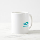 Mug Aqua Maman Typographie Mot Cloud (Devant droit)