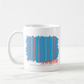 Mug Aqua mince 4 de rayures (Gauche)