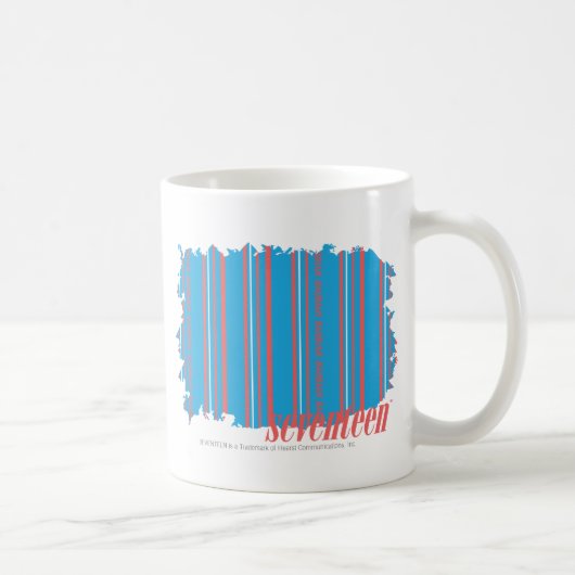 Mug Aqua mince 4 de rayures (Droite)