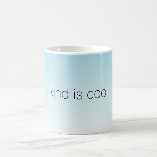 Mug Aqua Ombre Kind est Cool (Centre)