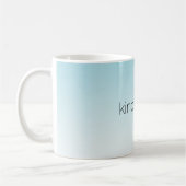 Mug Aqua Ombre Kind est Cool (Gauche)