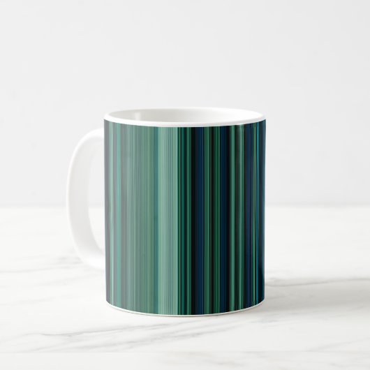 Mug Aqua Stripes (Devant gauche)
