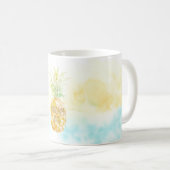 Mug Aqua Yellow Pineappé Gold Dream (Devant droit)