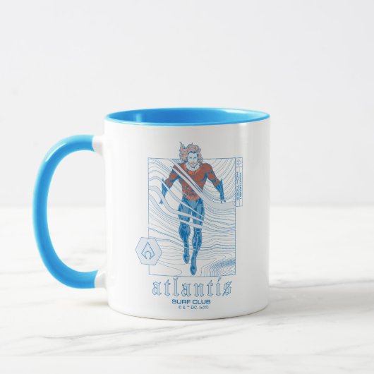 Mug Aquaman - Atlantis Surf Club (Gauche)