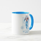 Mug Aquaman - Atlantis Surf Club (Devant droit)