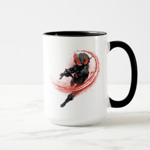 Mug Aquaman   Black Manta Red Swipe Graphic