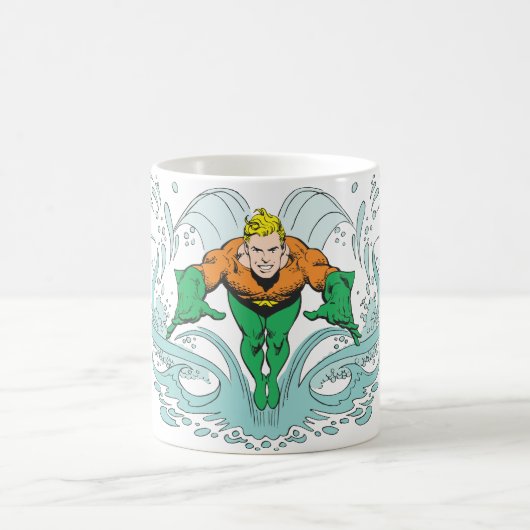 Mug Aquaman Déjeuner en avant (Centre)