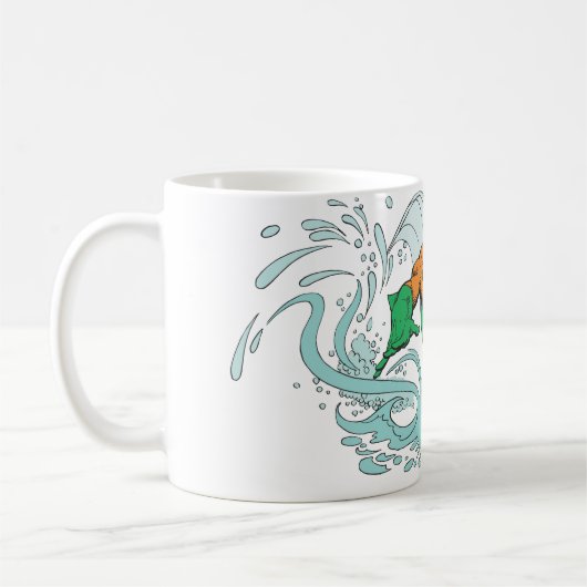 Mug Aquaman Déjeuner en avant (Gauche)