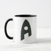 Mug Aquaman Grunge 'A' (Gauche)