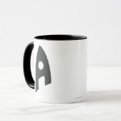Mug Aquaman Grunge 'A' (Devant gauche)