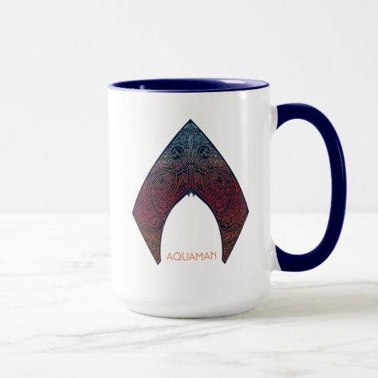 Mug Aquaman | Logo de Paisley Aquaman (Droite)