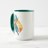 Mug Aquaman | Modernist Aquaman Collage (Devant gauche)