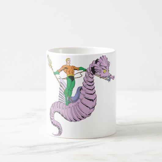 Mug Aquaman Rides Seahorse (Centre)