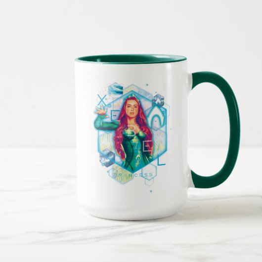 Mug Aquaman | Xebel Princess Mera Hexagonal (Droite)