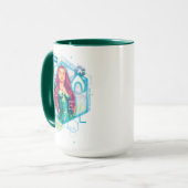 Mug Aquaman | Xebel Princess Mera Hexagonal (Devant gauche)