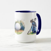 Mug Aquarelle (Devant droit)