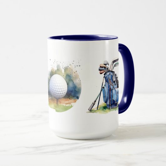 Mug Aquarelle (Devant droit)