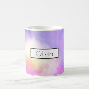 Mug Aquarelle Abstraite cool Conception de l'espace co