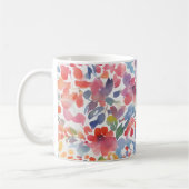 Mug Aquarelle Abstraite Flore perdue (Gauche)