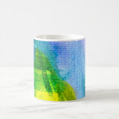 Mug aquarelle Abstraite peinte fond abstrait, acr (Centre)