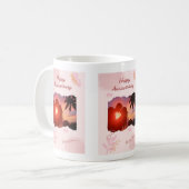 Mug Aquarelle Acier Toison Blanche Confort Mystique (Devant gauche)