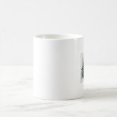 Mug Aquarelle Arbres de Noël (Centre)