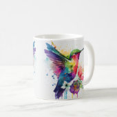 Mug Aquarelle Arc-en-ciel (Devant droit)