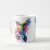 Mug Aquarelle Arc-en-ciel (Devant gauche)