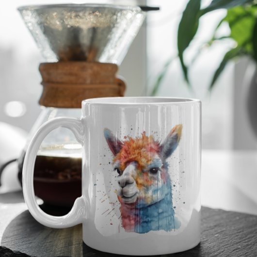 Mug Aquarelle arc-en-ciel